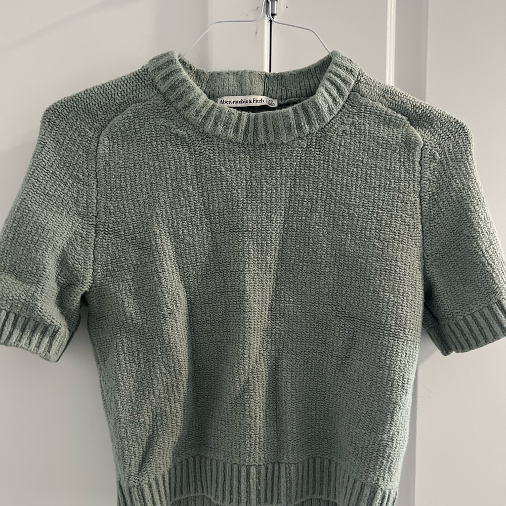 Abercrombie & Fitch Sage Crew Neck Sweater